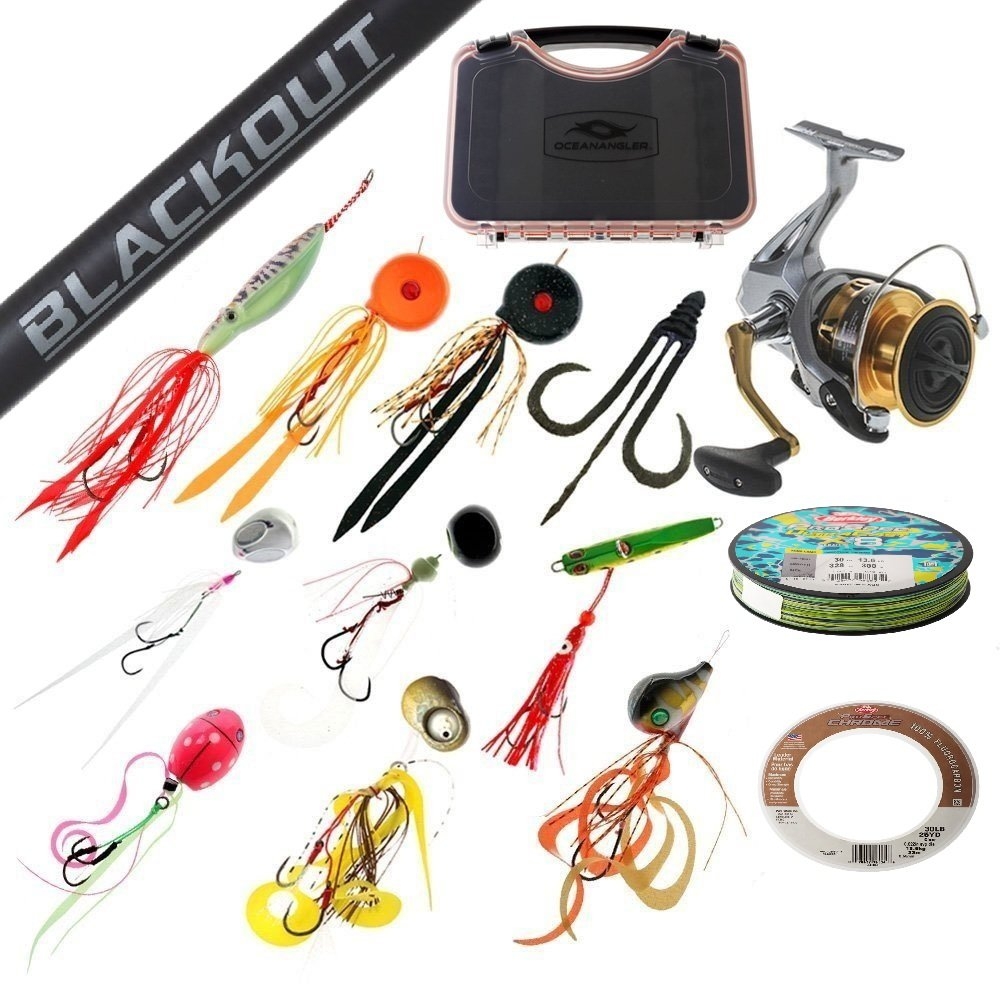 Shimano Sedona Blackout Slider Value Package 7ft 5-10kg 2pc
