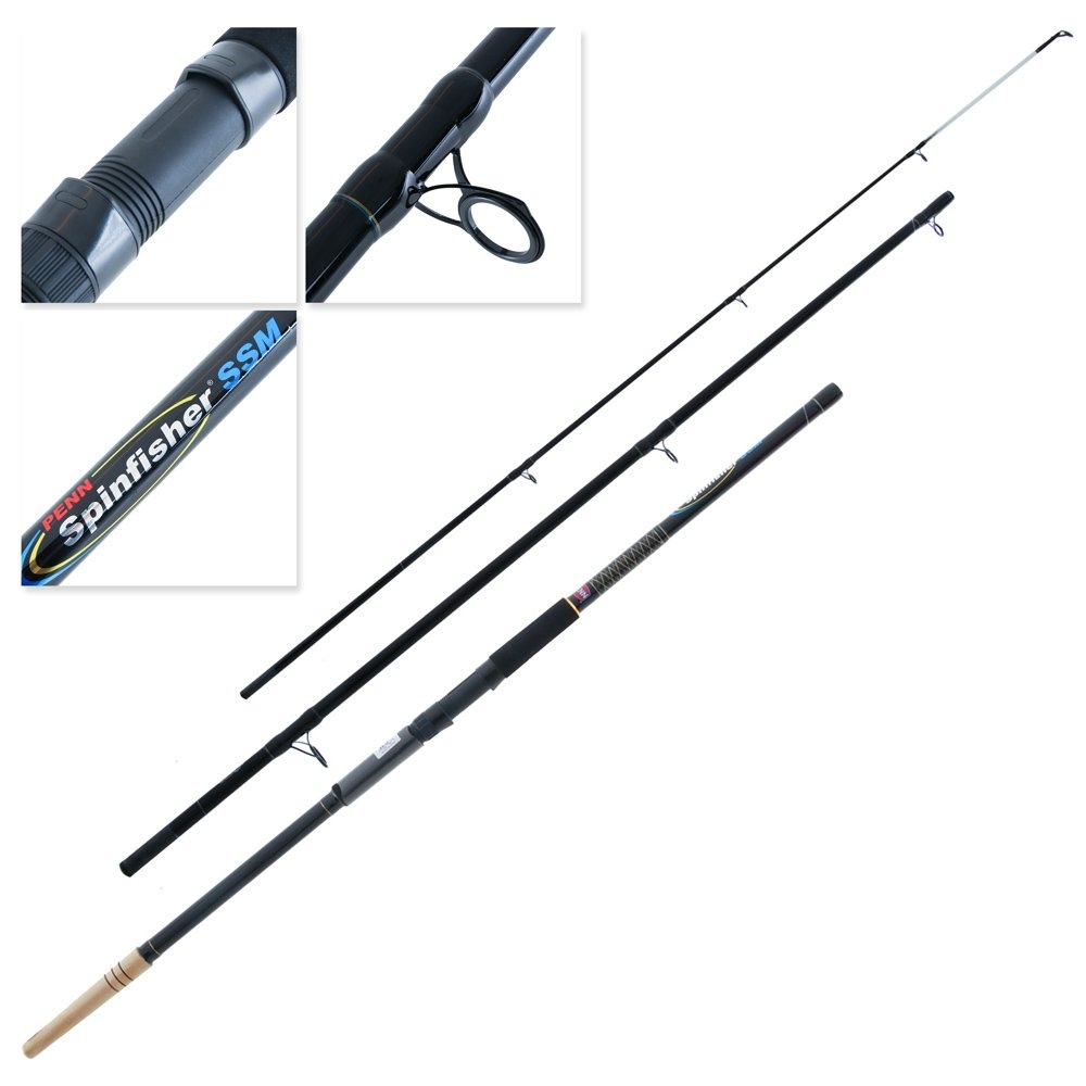 Daiwa Procyon 5500 PENN Spinfisher Surf Combo with Beach Spike and Bait Bucket 13ft 8-12kg 3pc