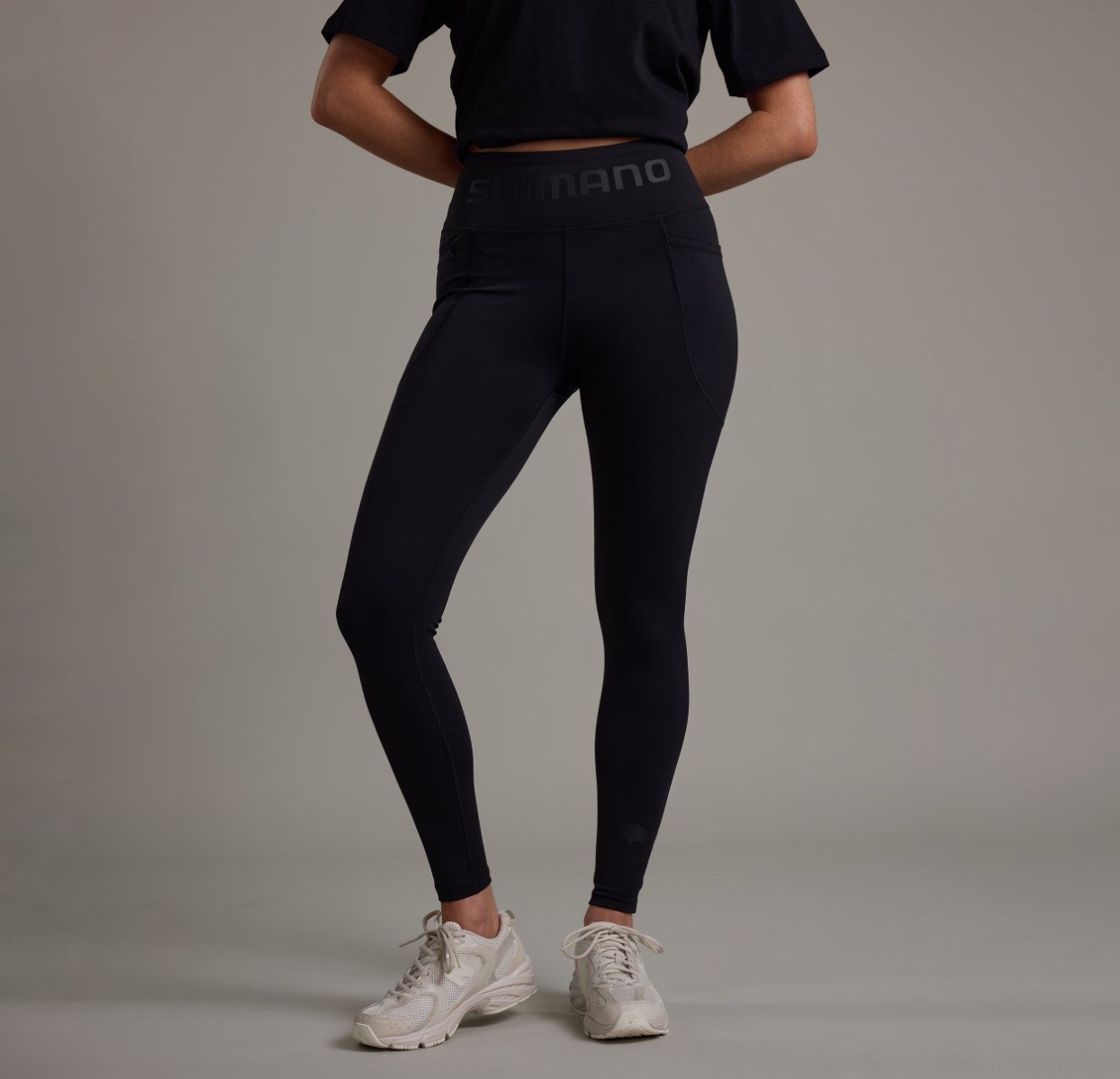 Shimano Black Stealth Womens Leggings