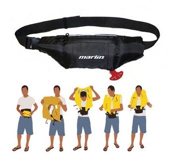Marlin Waistbelt PFD Level 100 Manual Inflatable Life Jacket
