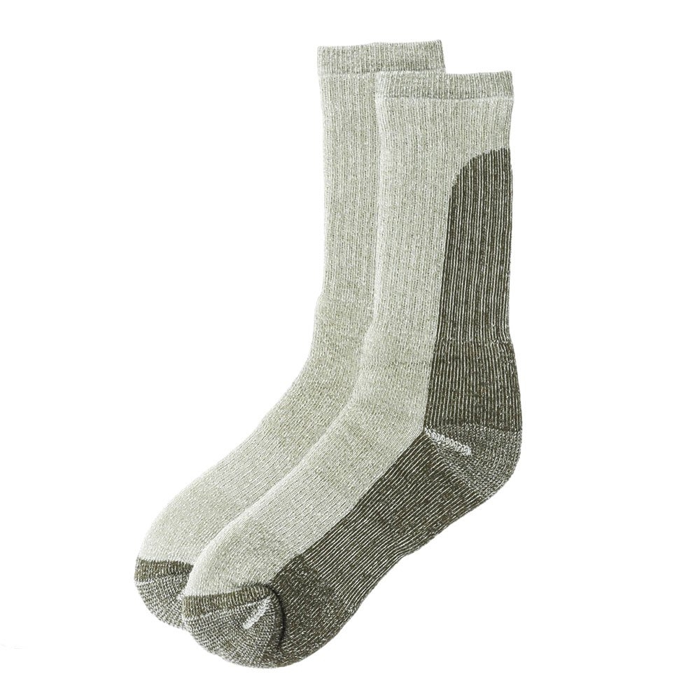 Black Shag Merino Crew Socks