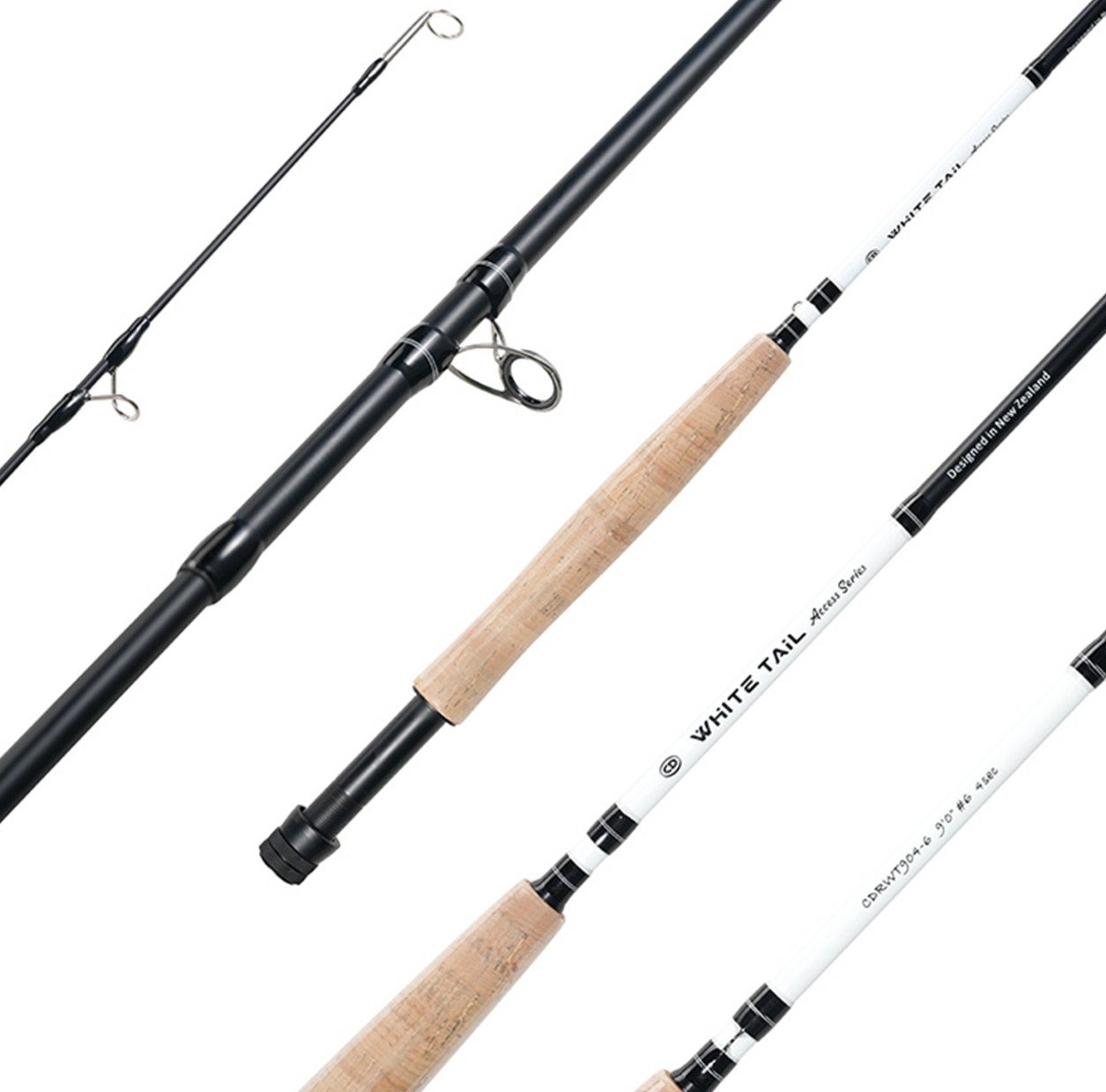 CD Rods White Tail Fly Rod 9ft No. 6 4pc