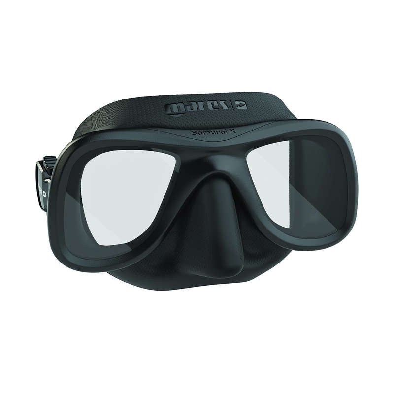 Mares Samurai X Silicone Spearfishing Dive Mask and Snorkel Set and Fins