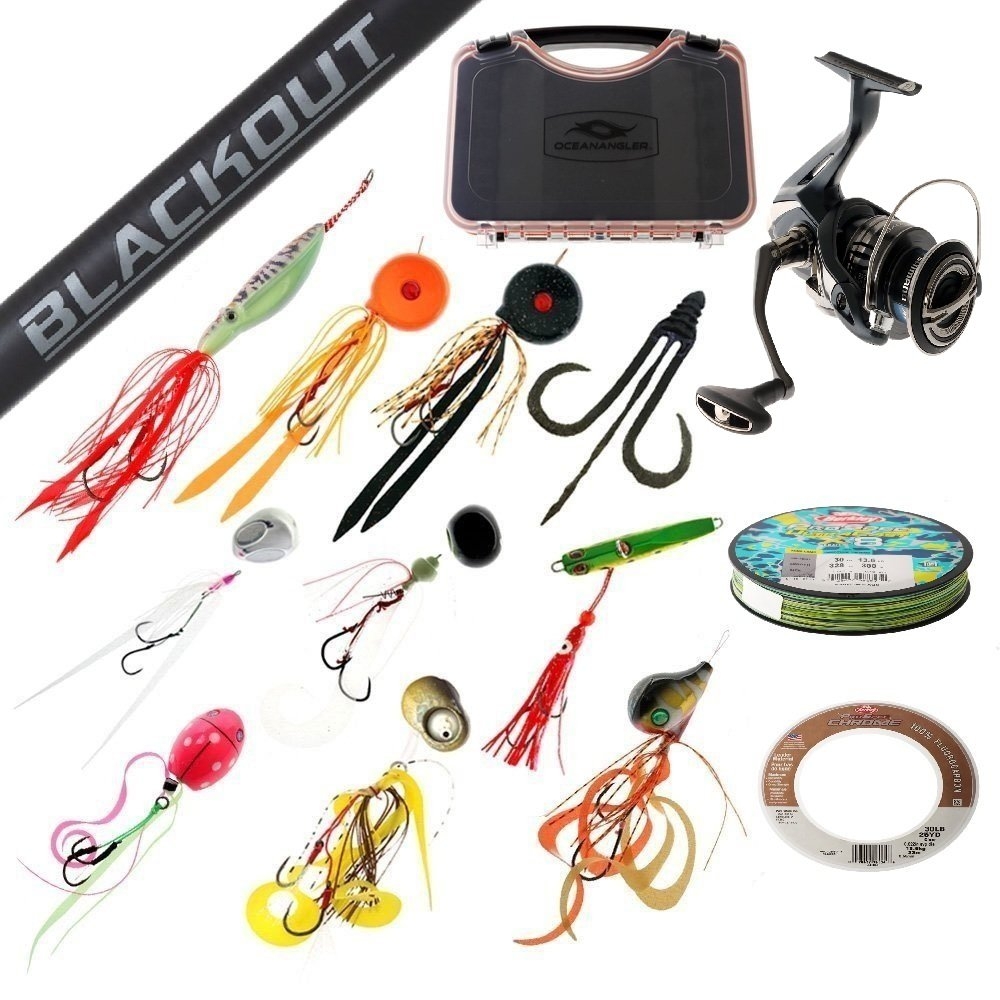 Shimano Miravel 4000 Blackout Slider Value Package 7ft 5-10kg 2pc