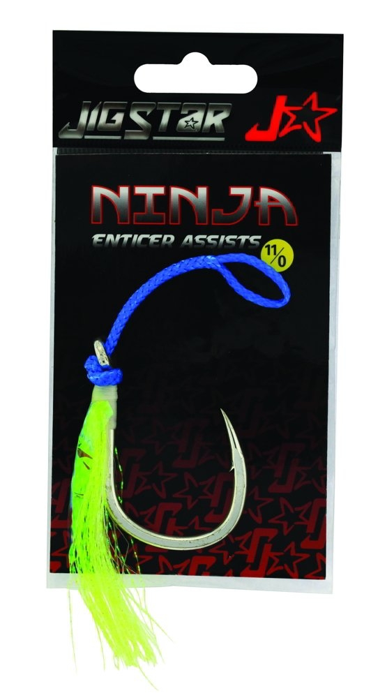 Jig Star Ninja Enticer Assist Hooks Qty 3