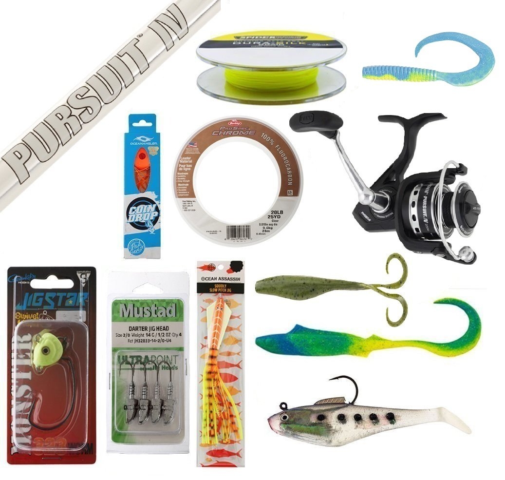 PENN Pursuit Softbaiting Package 7ft 3in 6-10kg 2pc