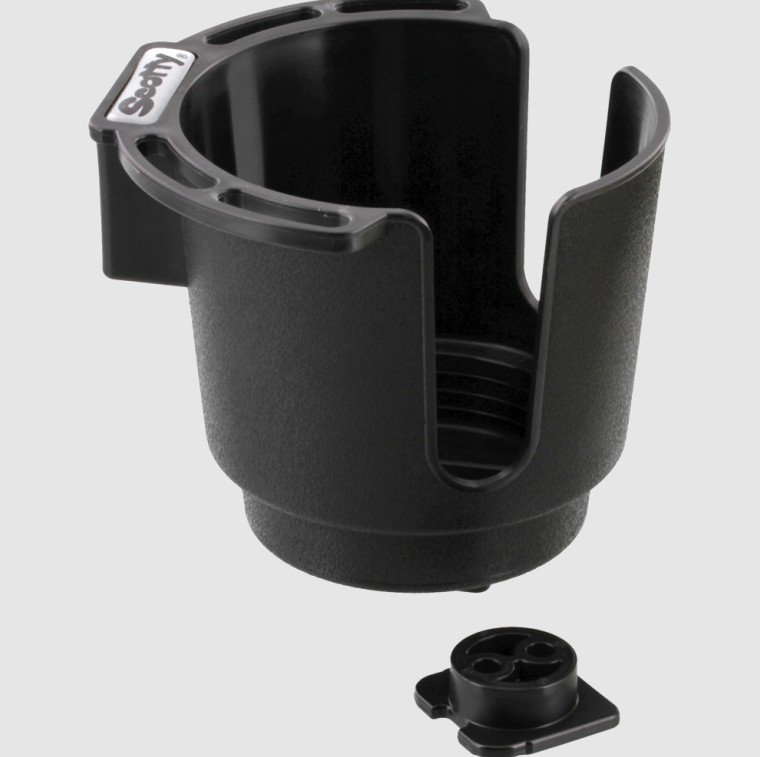 Scotty 310 Cup Holder with Gunnel Mount Black