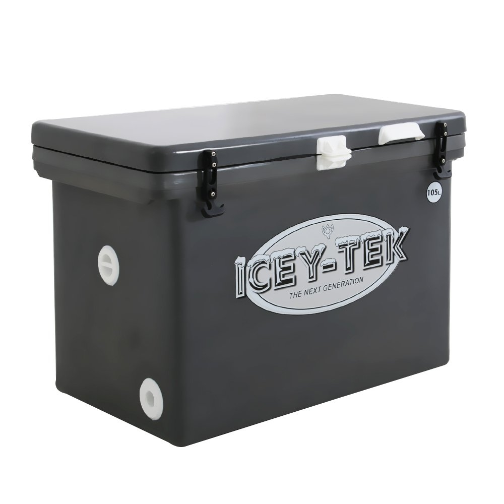 Icey-Tek Cube Chilly Bin Cooler Grey 25L