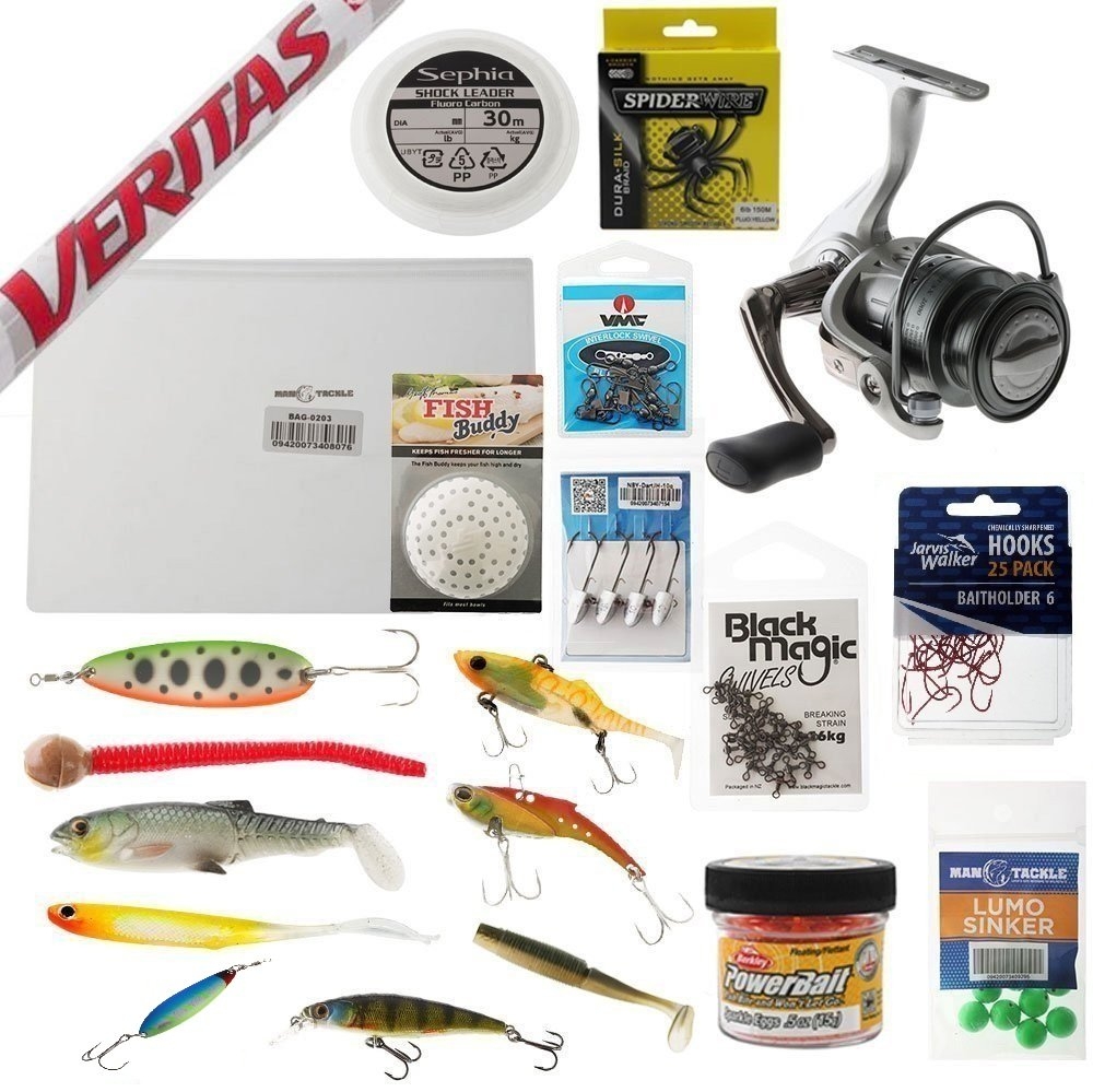 Abu Veritas Cardinal Canal Fishing Freshwater Pro Package 7ft 8in 1-3kg 2pc