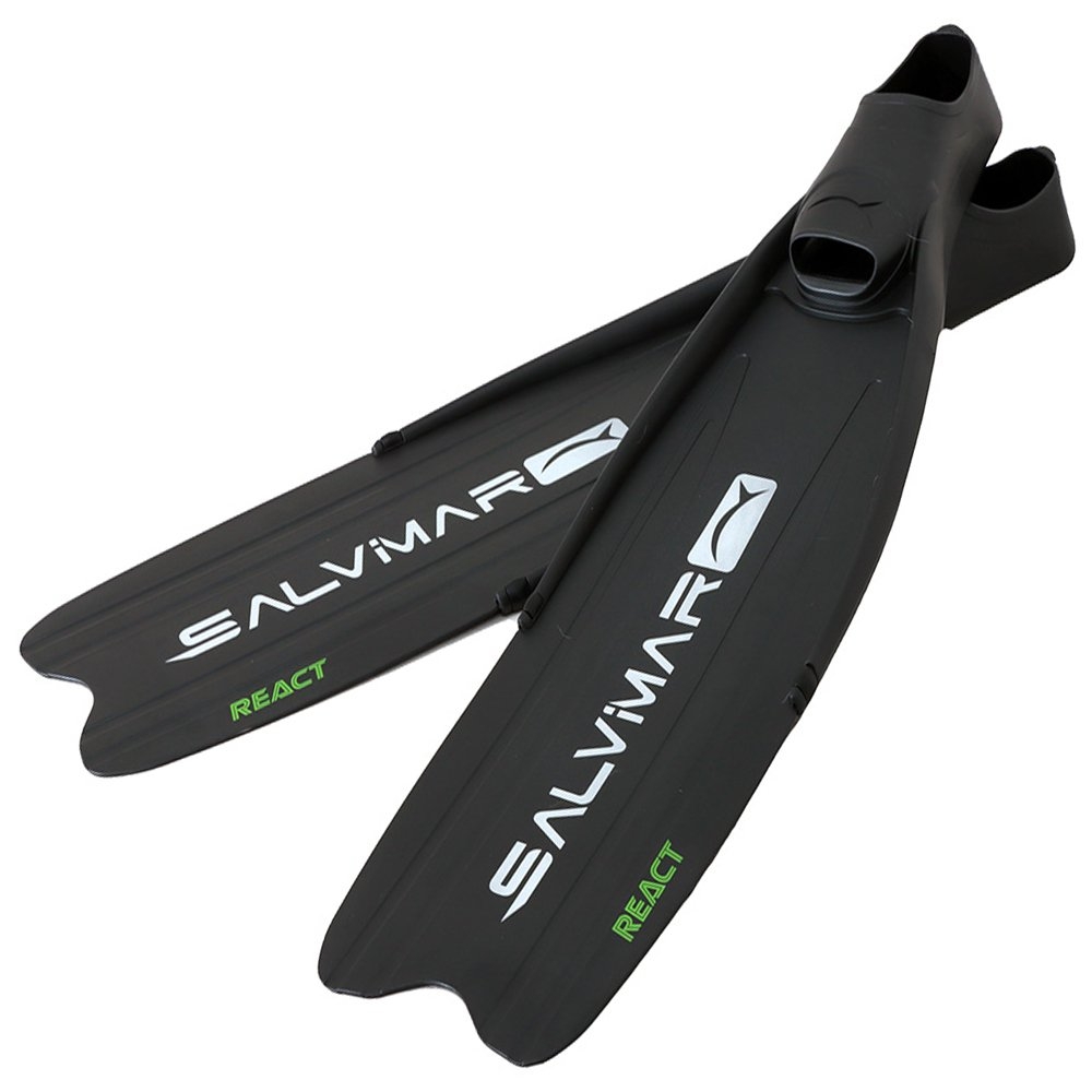 Sea Harvester Action Camera Low Volume Spearfishing Mask and Snorkel Set with Fins
