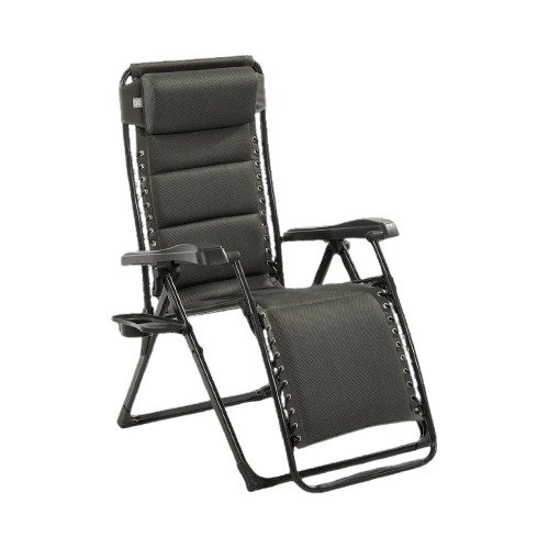 Travellife Barletta Relax Camping Chair Dark Grey