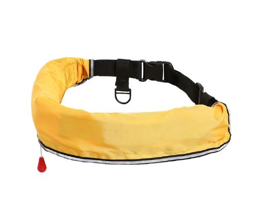 Manual Inflatable Waistbelt PFD Yellow 150N