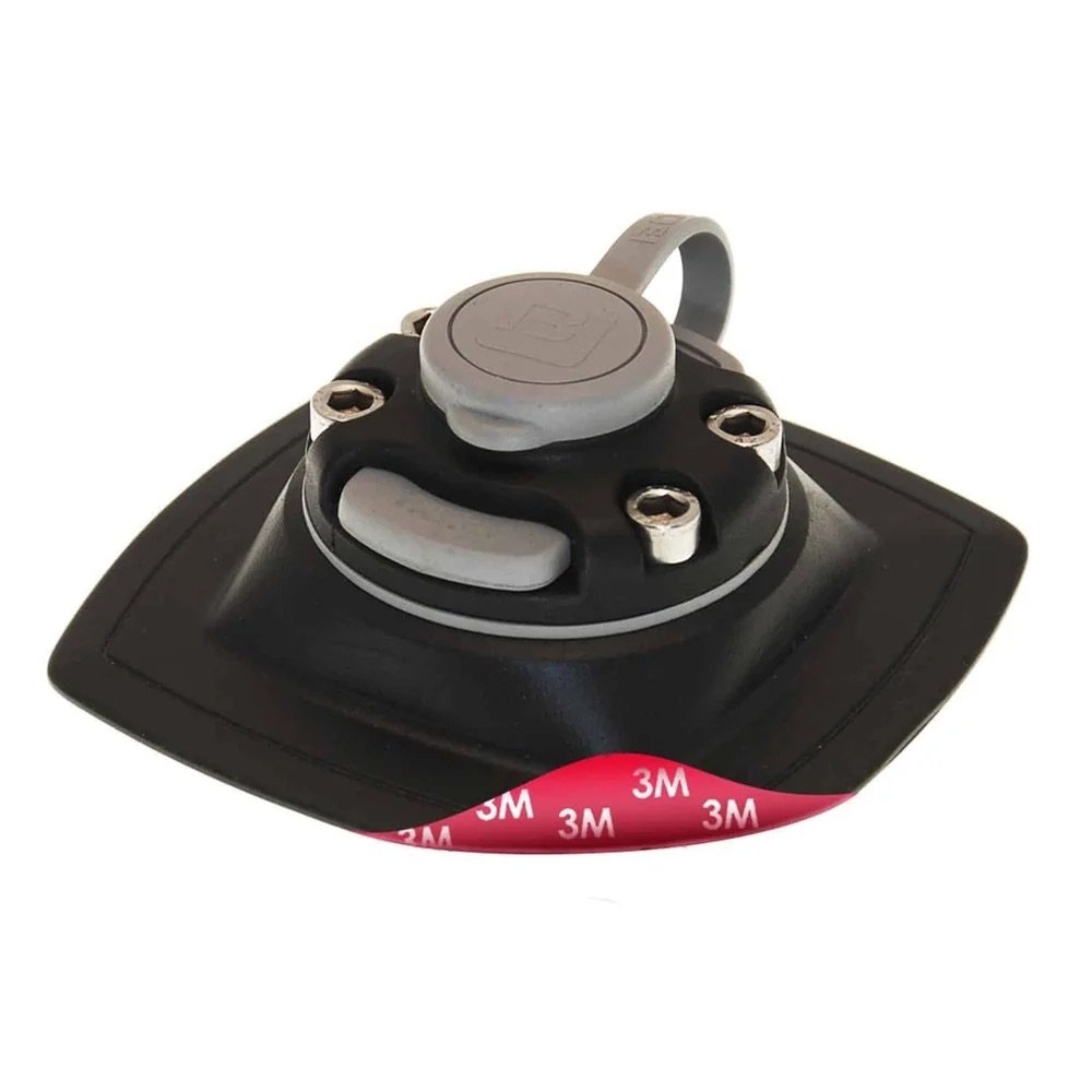 Borika FASTen Stick-On Mount 110 x 110mm Black