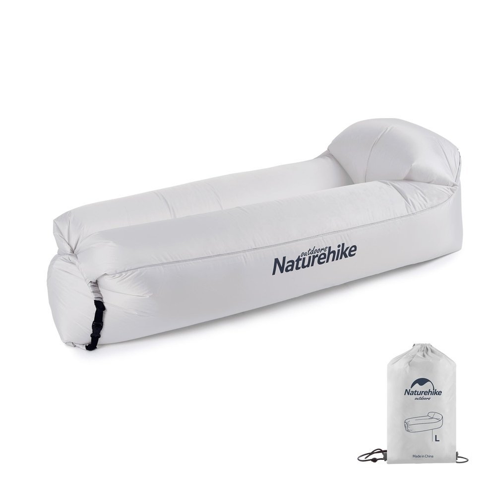 Naturehike Double Lazy Inflatable Sofa with Pillow Grey
