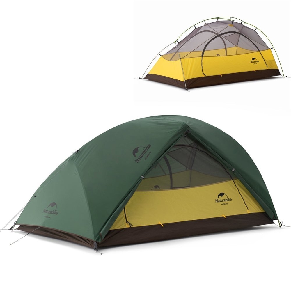 Naturehike Star River 4-Season 2P Backpacking Tent Forest Green