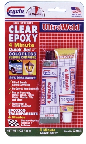 Cyclo UltraWeld Clear Epoxy 1oz