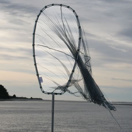FishFighter 10' Whitebait Scoop Net with Trap