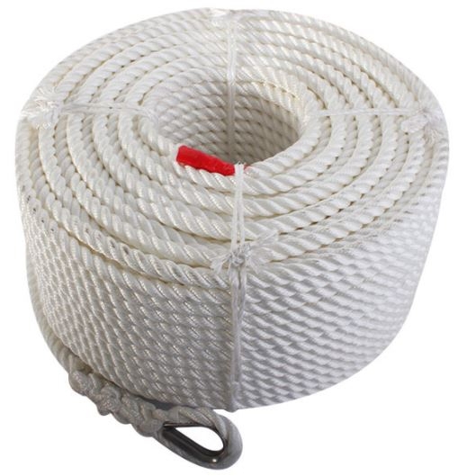 Bridon Polyester Anchor Rope Pack 12mm x 50m