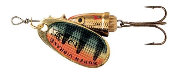 Blue Fox Vibrax Mid Depth Spinner Lure 8g Perch