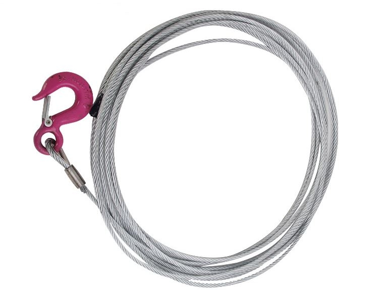 Trojan Winch Wire with Hook 1500kg 10m