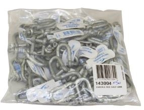 BLA Galvanised D Shackle - Bulk