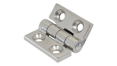 Sinox 316 Polished Stainless Steel Marine Door Hinge S9224 38 x 38 x 4 2/2 mm