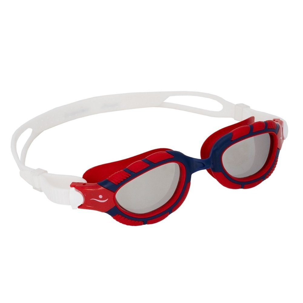 Aqualine Vantage V2 Mirror Goggles Navy/Red/White