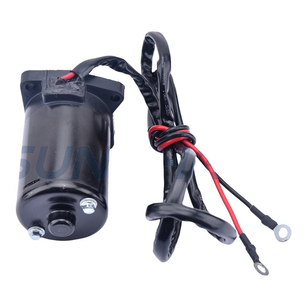 SUNCHEV 65W-43880-00 Power Trim and Tilt Motor for Yamaha Outboards 4-Stroke F25 F30 F40 and 2-Stroke 40HP