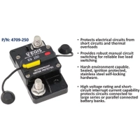 Egis Mobile Electric Thermal Circuit Breaker Surface Mount 250A  Thumbnail Egis Mobile Electric Thermal Circuit Breaker Surface Mount 250A