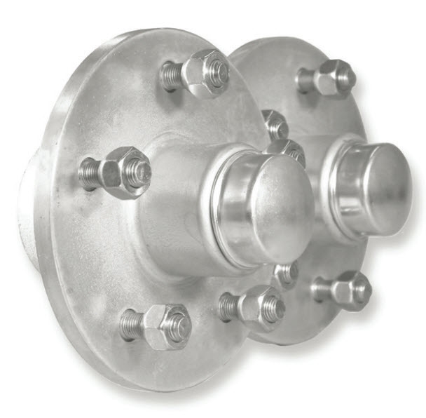 Trojan Non-Brake Standard 190mm Hub Kit 1500kg 6 x 5-1/2in x 1/2in