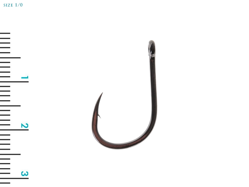 Gamakatsu Light Wire Live Bait Hooks 1/0 Qty 6