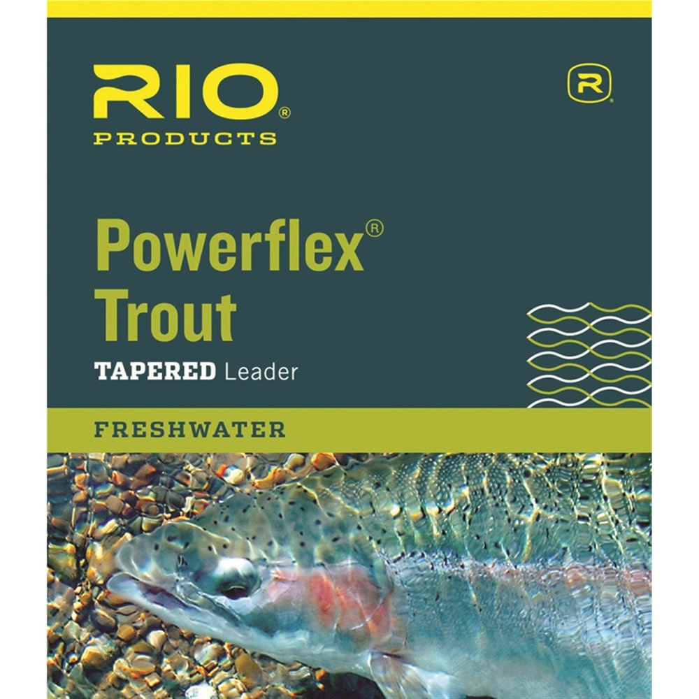 RIO Powerflex Knotless Tapered Leader 9ft 0X 15lb