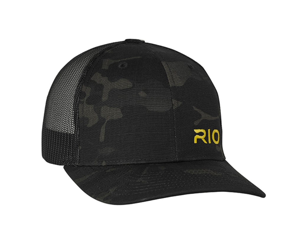RIO Mesh Back Cap Black Camo