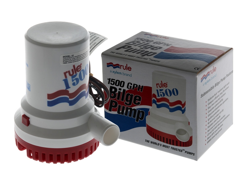 Rule Submersible Bilge Pump 1500GPH 12v