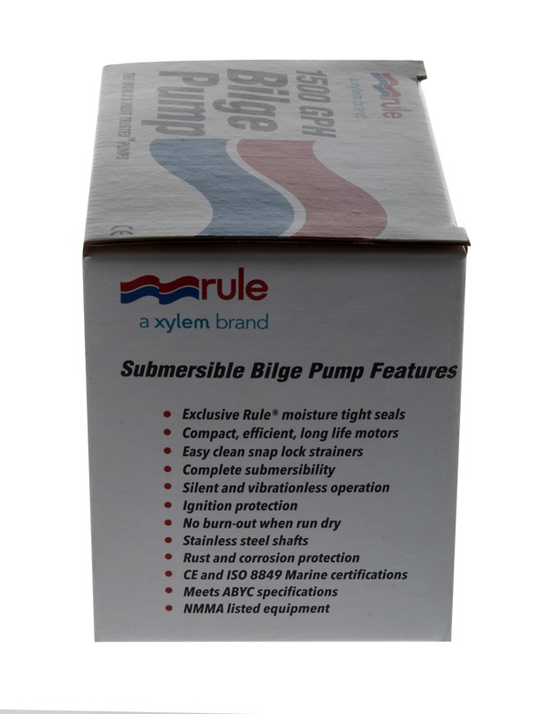 Rule Submersible Bilge Pump 1500GPH 12v