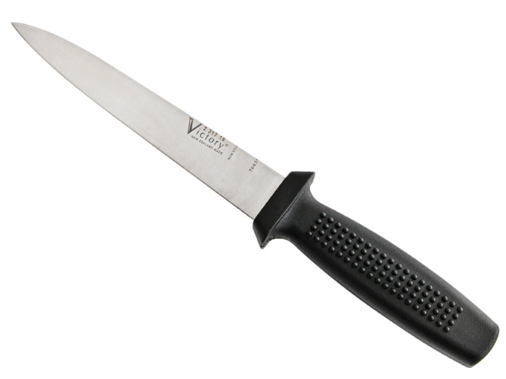 Victory 2/317 Pig Sticker Knife Black Handle 18cm Victory 2/317 Pig Sticker Knife Black Handle 18cm