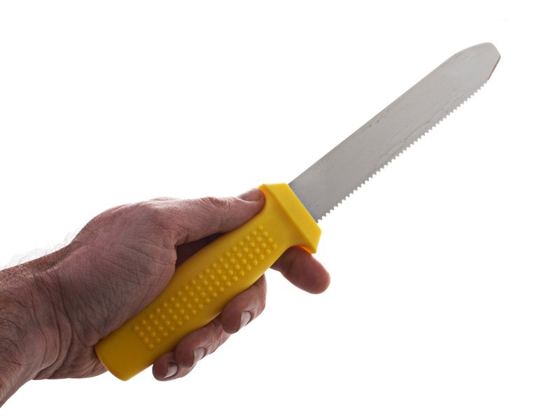 Victory 2/342/16/116Y Serrated Blunt Tip Dive Knife 16cm