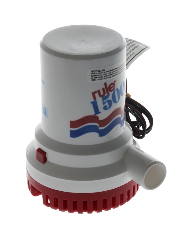 Rule Submersible Bilge Pump 1500GPH 12v