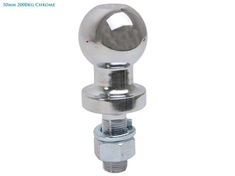 Trojan Tow Ball 50mm 2000kg Chrome