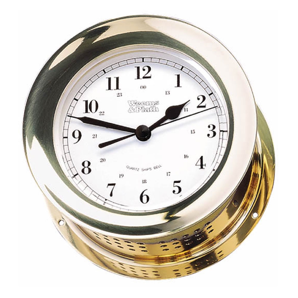 Weems & Plath Atlantis Quartz Ship Bell Clock