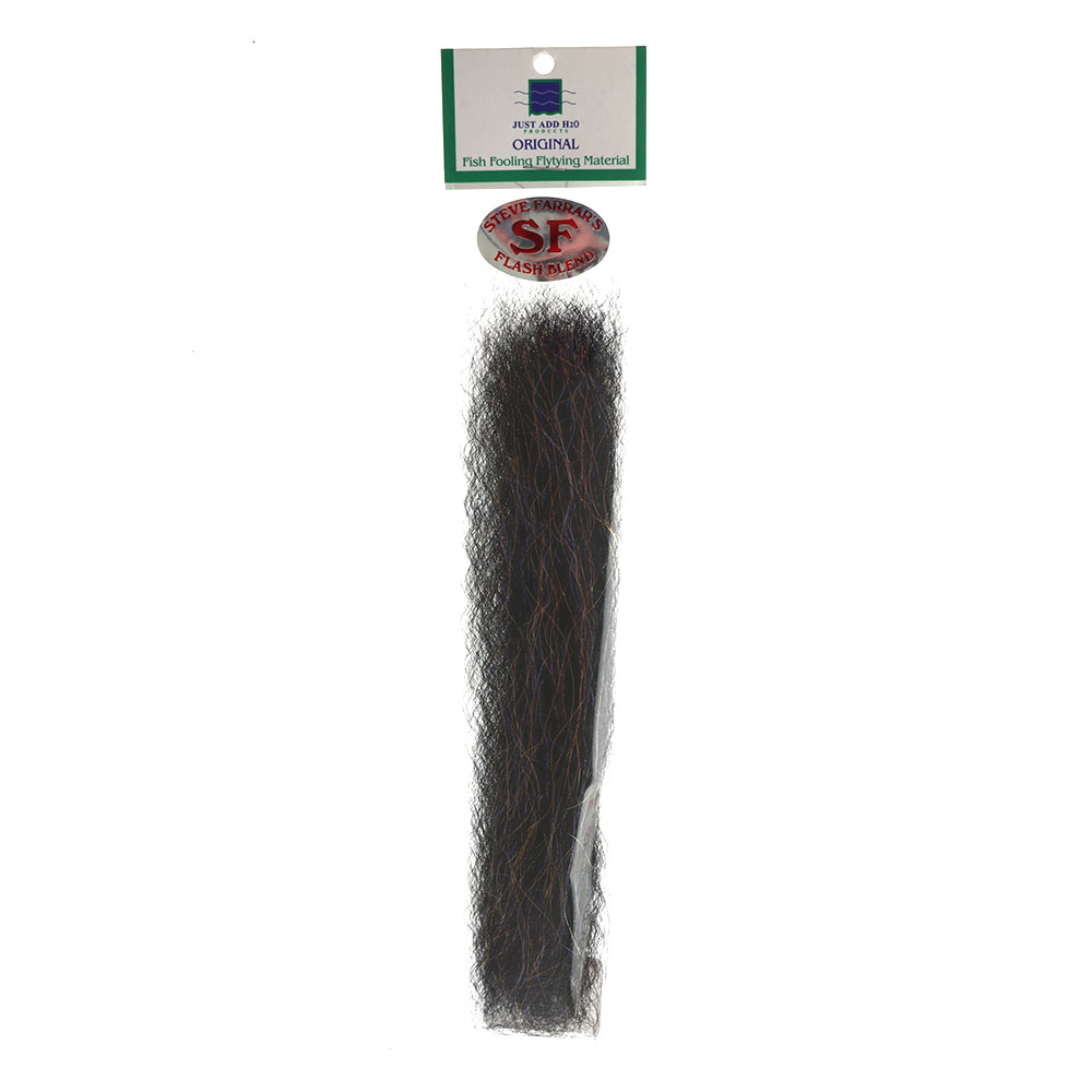 Steve Farrars SF Fly Tying Hair Blend UV Black