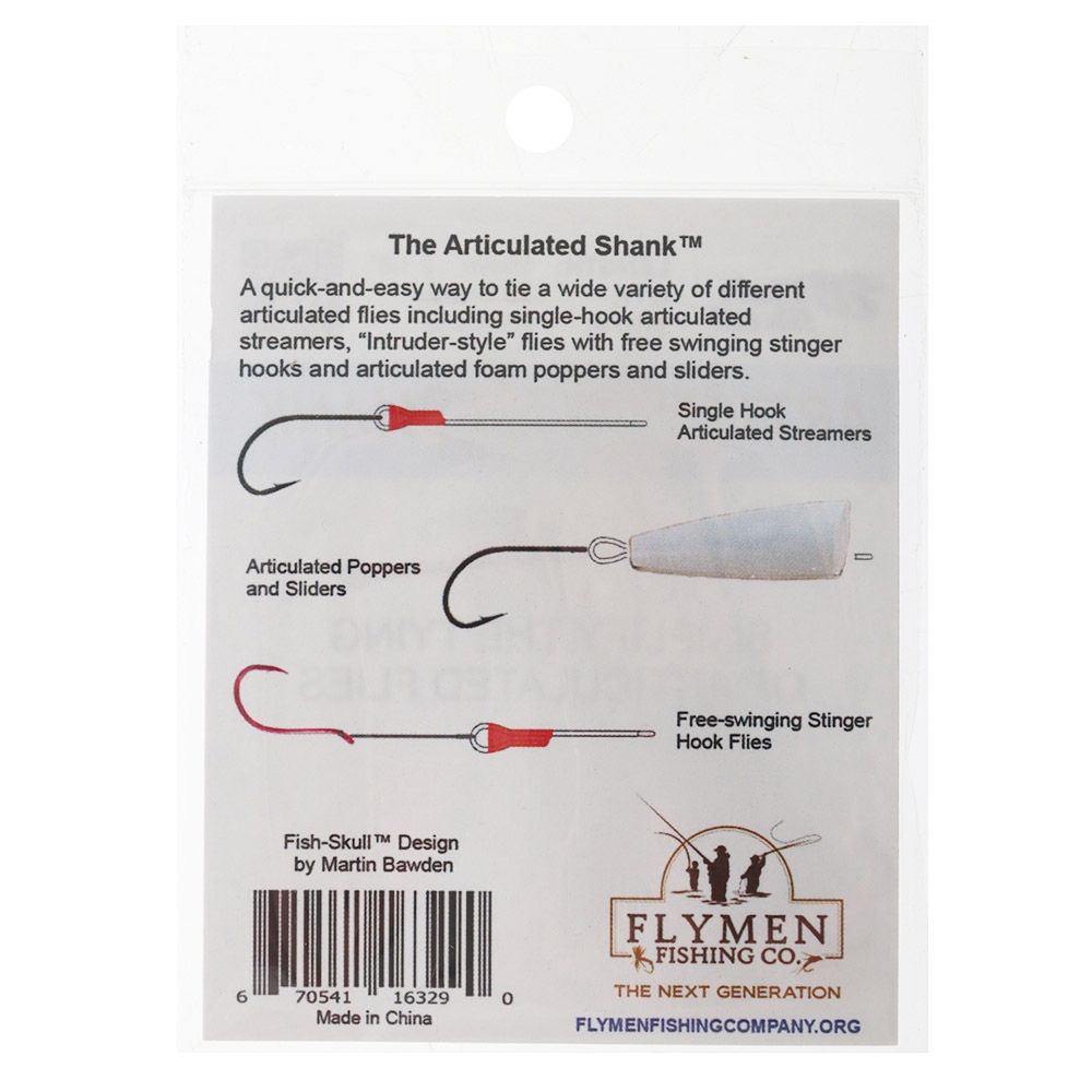 Fish Skull Fly-Tying Articulated Shank