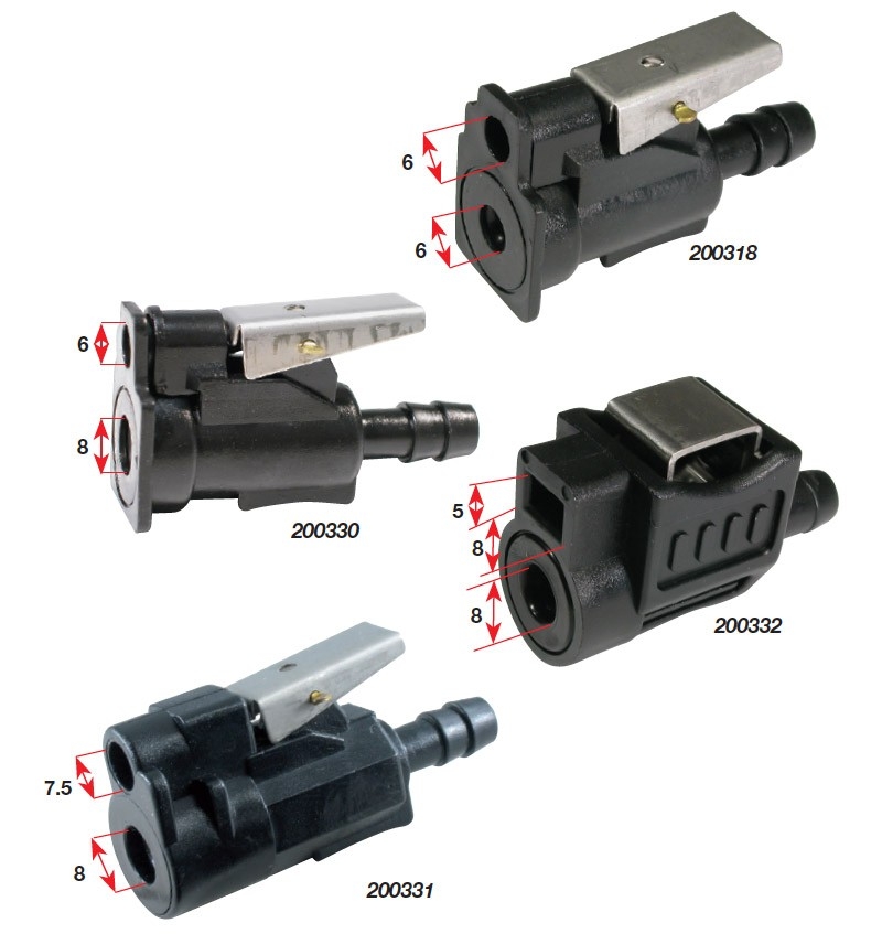 BLA Fuel Line Fitting Johnson/Evinrude
