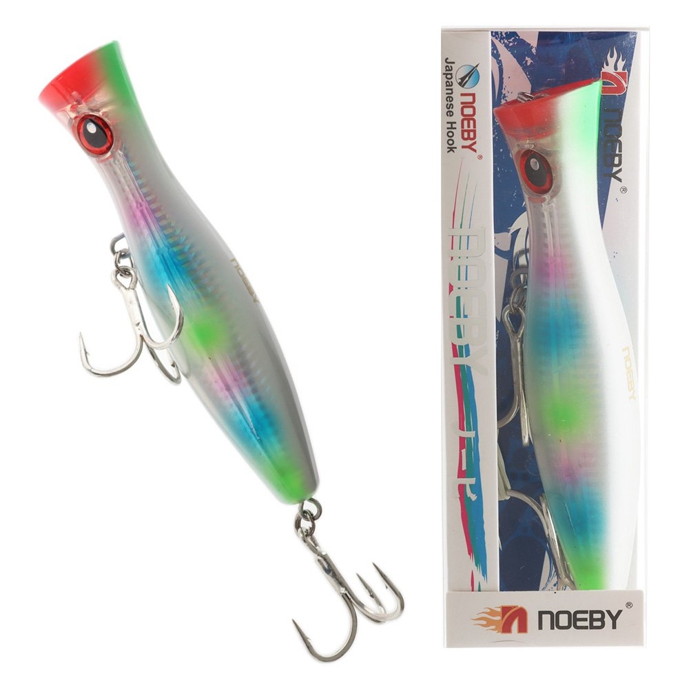 NOEBY NBL Surface GT Popper Lure 160mm White Prism