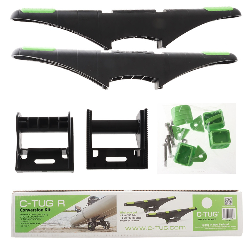 C-Tug R Adjustable Rail Kayak Trolley Conversion Kit