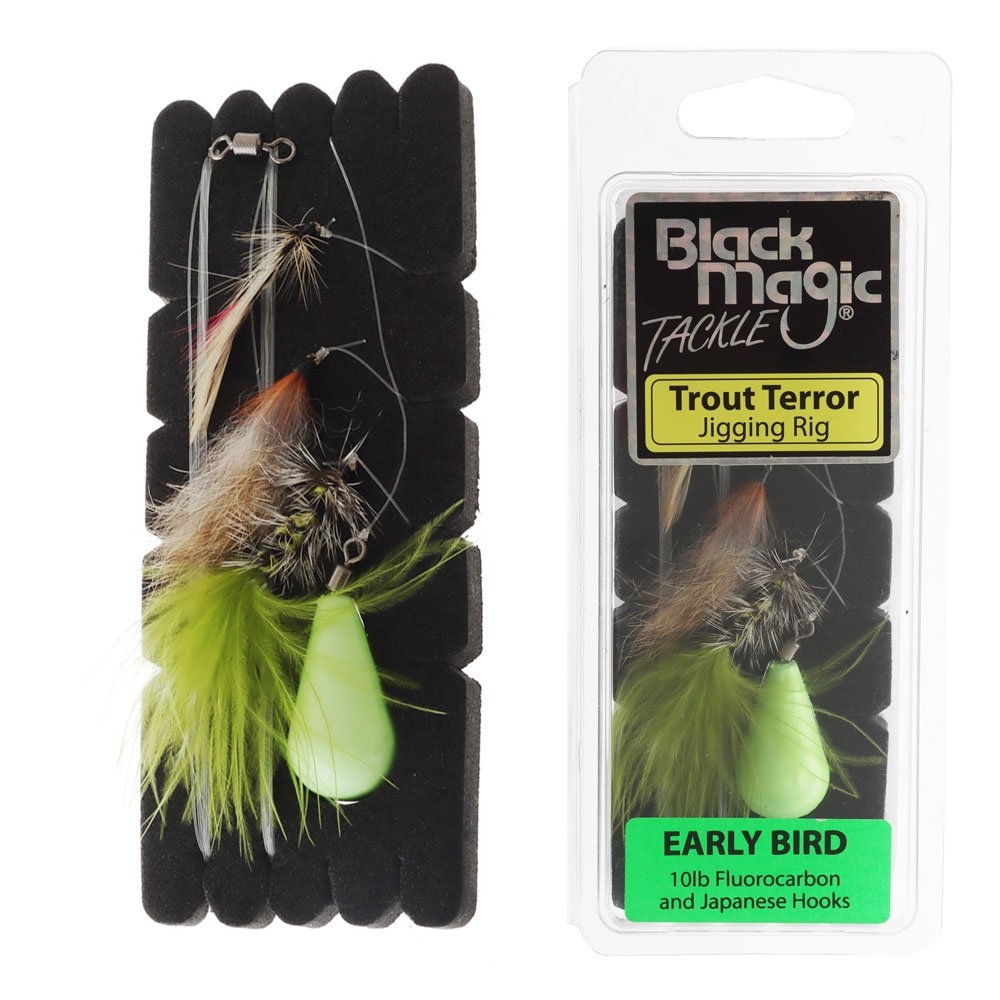 Black Magic Trout Terror Fly Jigging Rig Early Bird