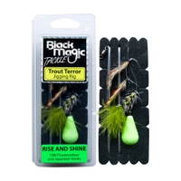 Black Magic Trout Terror Fly Jigging Rig Rise and Shine Thumbnail Black Magic Trout Terror Fly Jigging Rig Rise and Shine