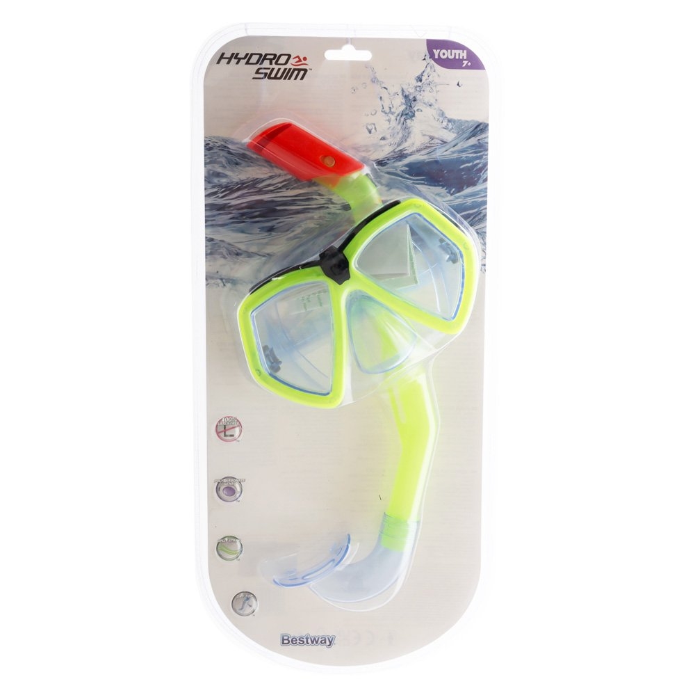 Hydro-Swim Ever Sea Kids Dive Mask and Snorkel Set Yellow