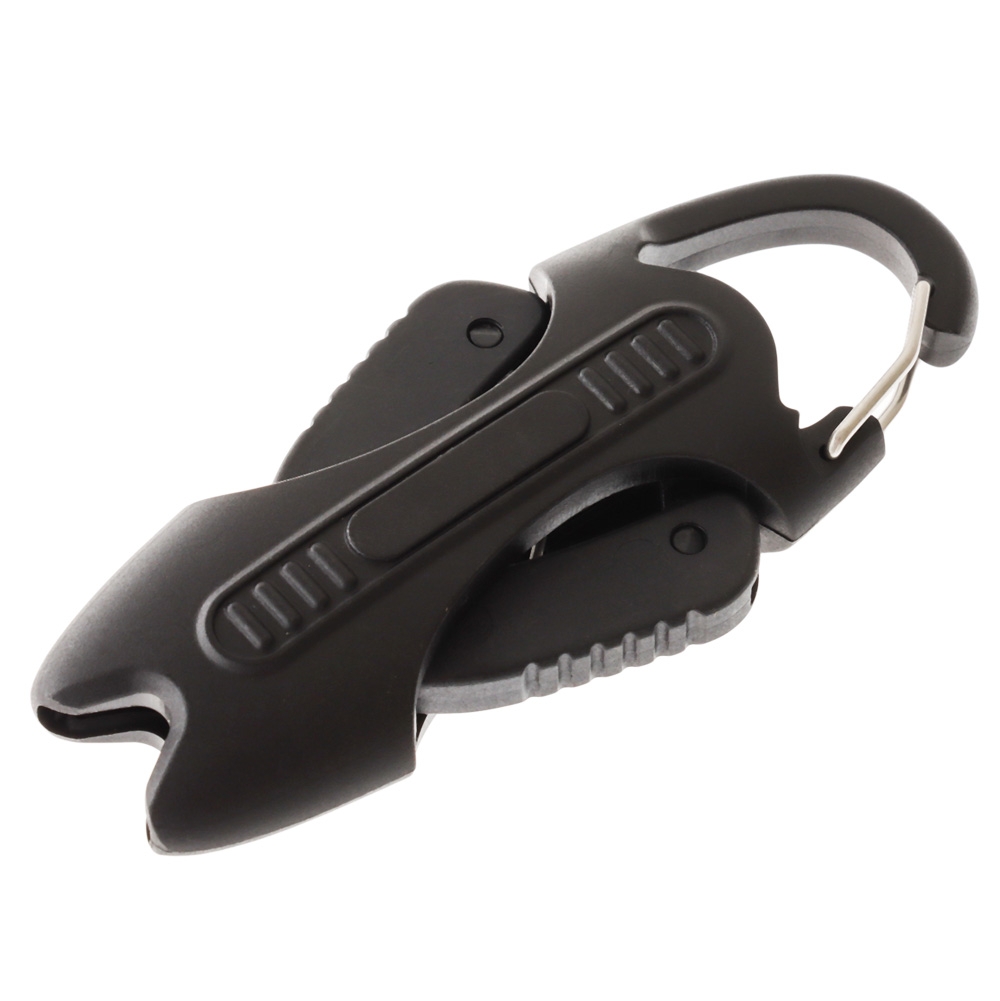 Retractable Ceramic Braid Scissors Black