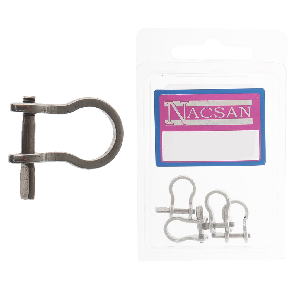 Nacsan Stainless Steel Bow Shackle Qty 4